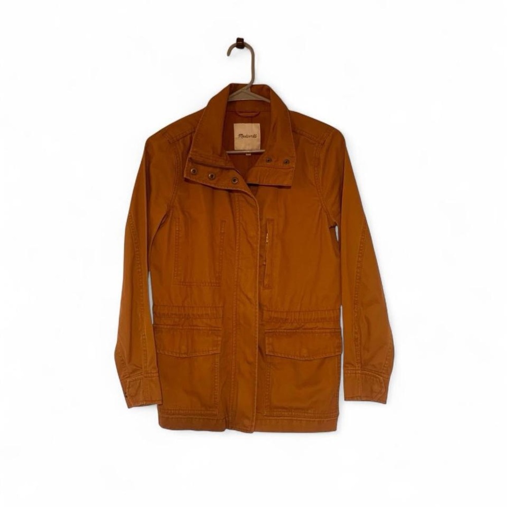 Madewell Women's Burnt Orange Utility Jacket